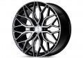 Vossen HF6-3 Brushed Gloss Black  wheels - PremiumFelgi