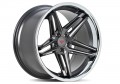 Ferrada CM1 Matte Graphite / Chrome Lip  wheels - PremiumFelgi