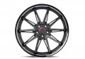 Ferrada CM2 Matte Graphite / Chrome Lip  wheels - PremiumFelgi