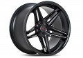 Ferrada CM1 Matte Black / Gloss Black Lip  wheels - PremiumFelgi