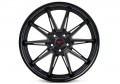 Ferrada CM2 Matte Black / Gloss Black Lip  wheels - PremiumFelgi