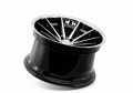 Ferrada FR4 Machine Black/Chrome Lip  wheels - PremiumFelgi