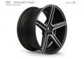 mbDesign KV1 Matte Black/Polished  wheels - PremiumFelgi