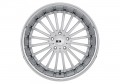 XO Luxury New York Brushed Silver/Stainless Lip  wheels - PremiumFelgi