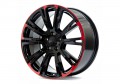 Brabus Monoblock R Black-Red  wheels - PremiumFelgi
