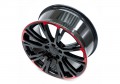 Brabus Monoblock R Black-Red  wheels - PremiumFelgi