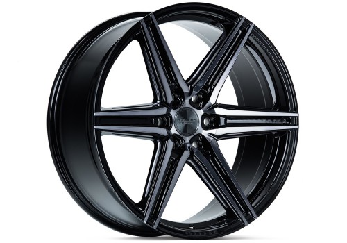 Wheels for Toyota Land Cruiser 150 - Vossen HF6-2 Tinted Gloss Black