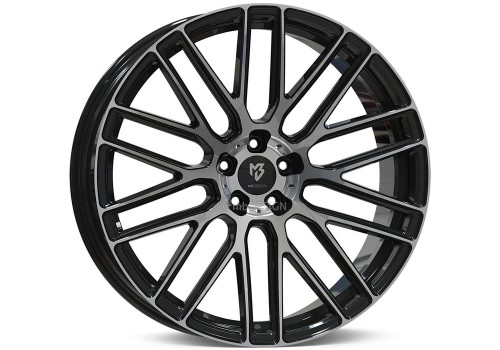 mbDesign wheels - mbDesign KV4 Black Shiny Polish