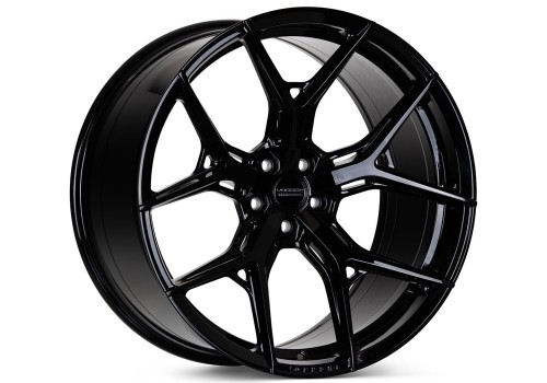 Wheels for Tesla Model X Long Range / Plaid - Vossen HF-5 Gloss Black (Custom)