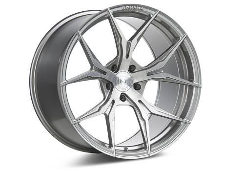 Wheels for Porsche Cayman 987 - Rohana RFX5 Brushed Titanium