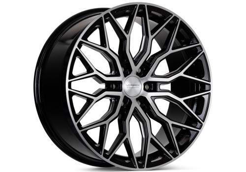 Wheels for Toyota Land Cruiser 150 - Vossen HF6-3 Brushed Gloss Black