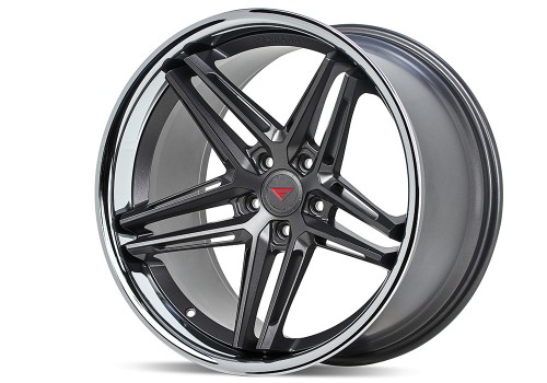 Ferrada wheels - Ferrada CM1 Matte Graphite / Chrome Lip
