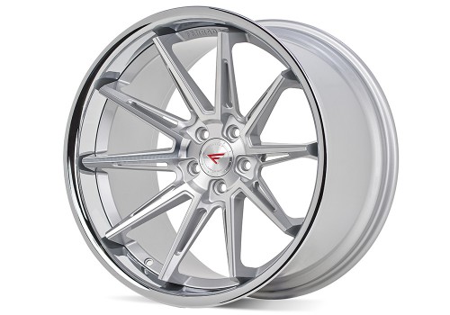 Ferrada wheels - Ferrada CM2 Machine Silver / Chrome Lip