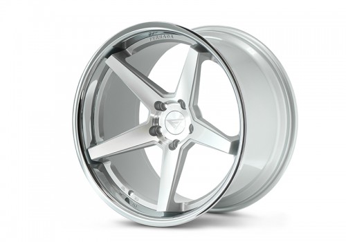 Ferrada wheels - Ferrada FR3 Machine Silver/Chrome Lip