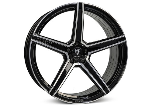 mbDesign wheels - mbDesign KV1 S Shiny Black/Polished