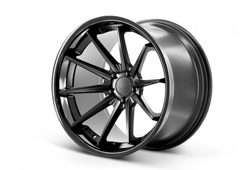 Ferrada wheels - Ferrada FR4 Matte Black/Gloss Black Lip