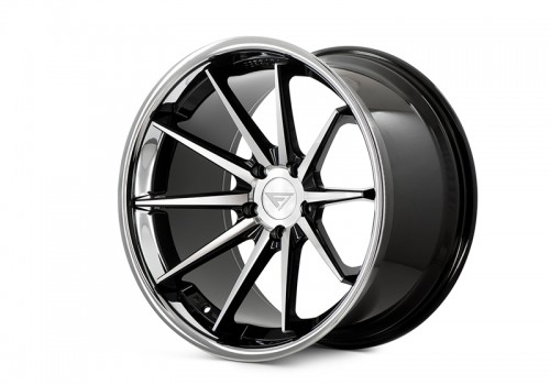 Ferrada wheels - Ferrada FR4 Machine Black/Chrome Lip
