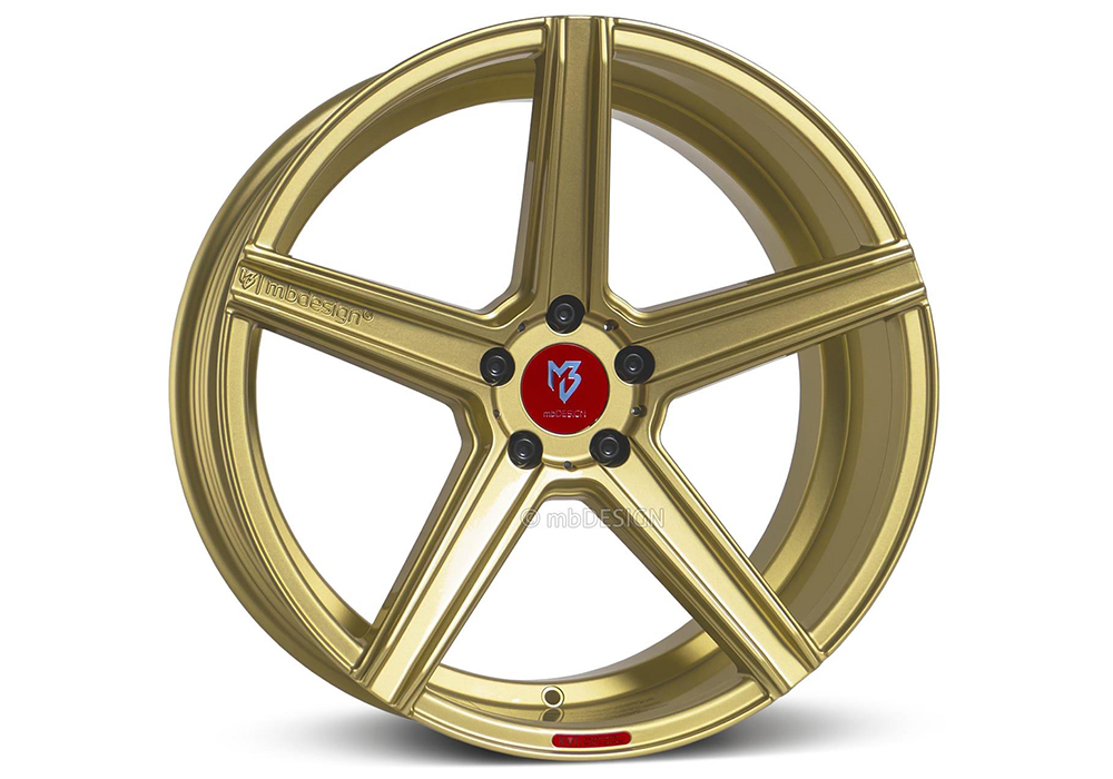 mbDesign KV1 Gold  wheels - PremiumFelgi