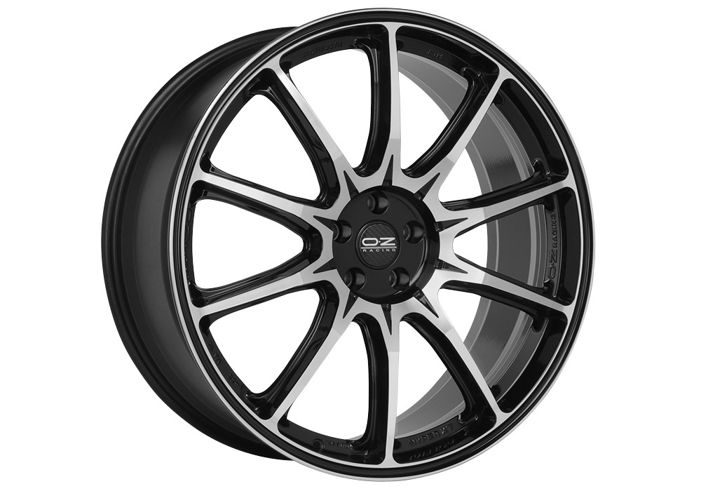 OZ HyperXT HLT Gloss Black/Diamond Cut  wheels - PremiumFelgi